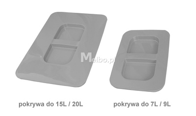 KOSZ na śmieci do szafki lub szuflady pojemniki o wysokości 30cm / 40cm POKRYWA