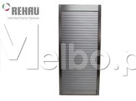 Żaluzja Roleta meblowa REHAU Metallic-Line 25 na dowolny WYMIAR kolor INOX