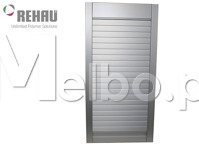 Żaluzja Roleta meblowa REHAU Metallic-Line 25 na dowolny WYMIAR