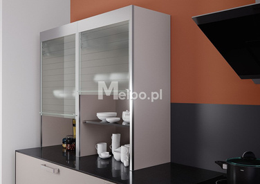 Żaluzja meblowa szklana REHAU Vetro Line 60x150cm satinato