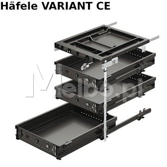 Häfele VARIANT CE wyposażenie wewnętrzne kontenerka biurowego 429.30.351