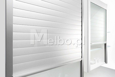 Żaluzja meblowa szklana REHAU Vetro Line 90x150cm biały