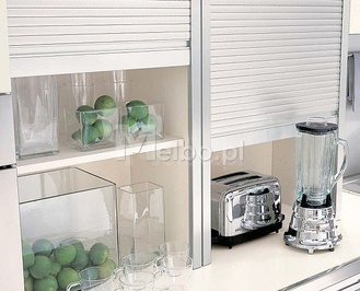 Żaluzja Roleta meblowa REHAU Metallic-Line 25 na dowolny WYMIAR kolor INOX