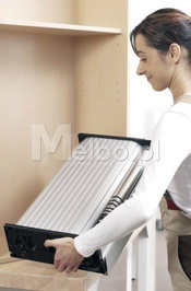 Żaluzja Roleta meblowa REHAU C-BOX 25 60x150cm inox