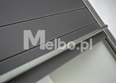 Żaluzja Roleta meblowa REHAU CRYSTAL-LINE 90 x 100 połysk