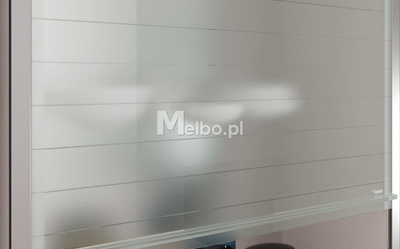 Żaluzja meblowa szklana REHAU Vetro Line 90x150cm satinato