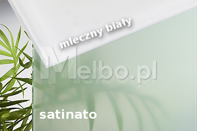 Żaluzja meblowa szklana REHAU Vetro Line 60x150cm biały