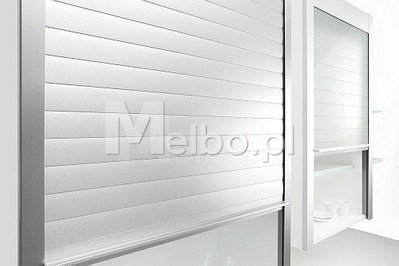 Żaluzja meblowa szklana REHAU Vetro Line 60x150cm biały